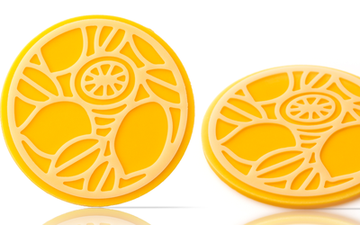 Cialde tonde limone
