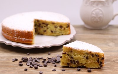 Amor Polenta Torta ricotta e cioccolato