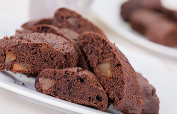 Double Choc Biscoti da inzuppare
