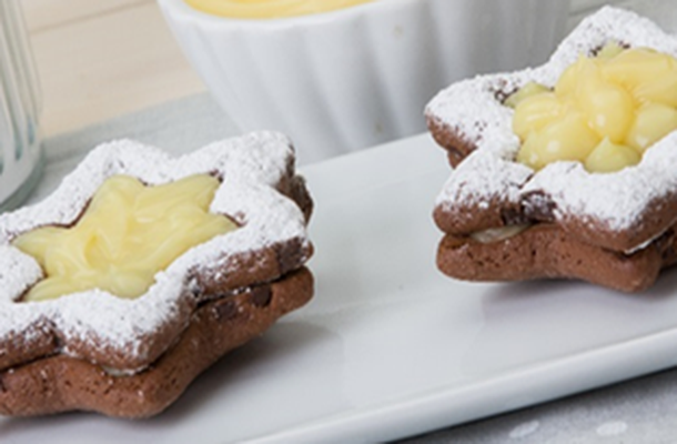 Double Choc Occhi di bue cacao e limone