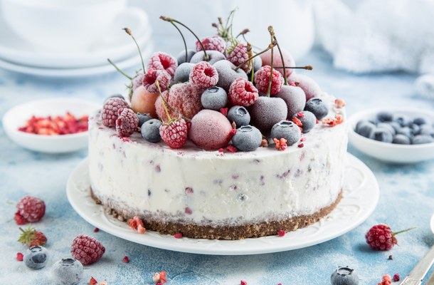 Polar Cheesecake ai frutti di bosco