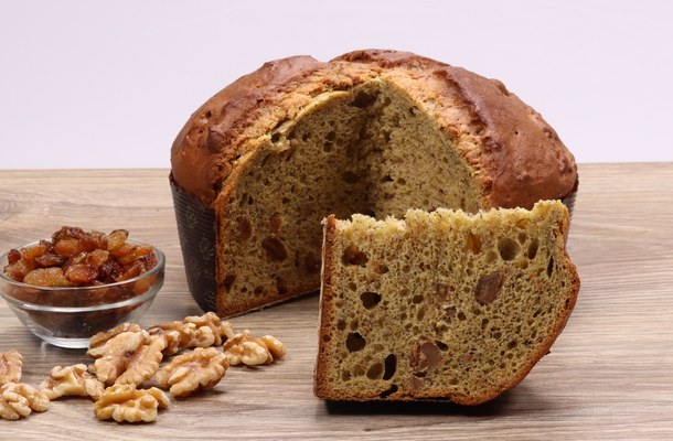 Cometa Panettone grano saraceno, uvetta e noci